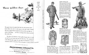 "Abercrombie & Fitch Hunting/ Shooting Catalog" 1953