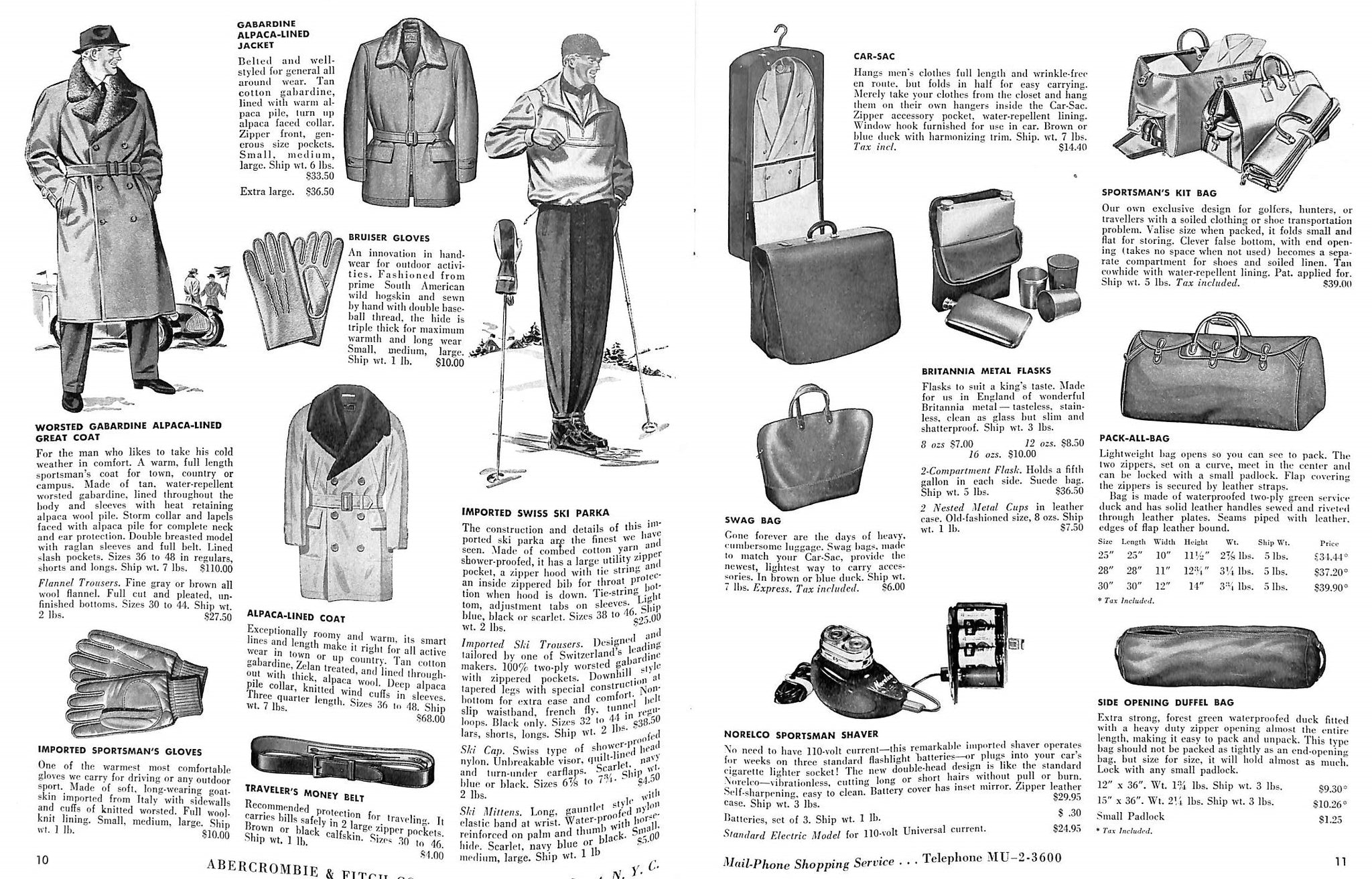 "Abercrombie & Fitch Hunting/ Shooting Catalog" 1953