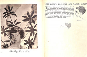 "The Book Of Beauty" 1930 w/ Cecil Beaton's Hand-Painted Rose Buds