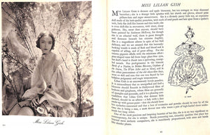 "The Book Of Beauty" 1930 w/ Cecil Beaton's Hand-Painted Rose Buds
