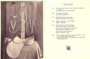 "Hermes Catalogue Sellerie"