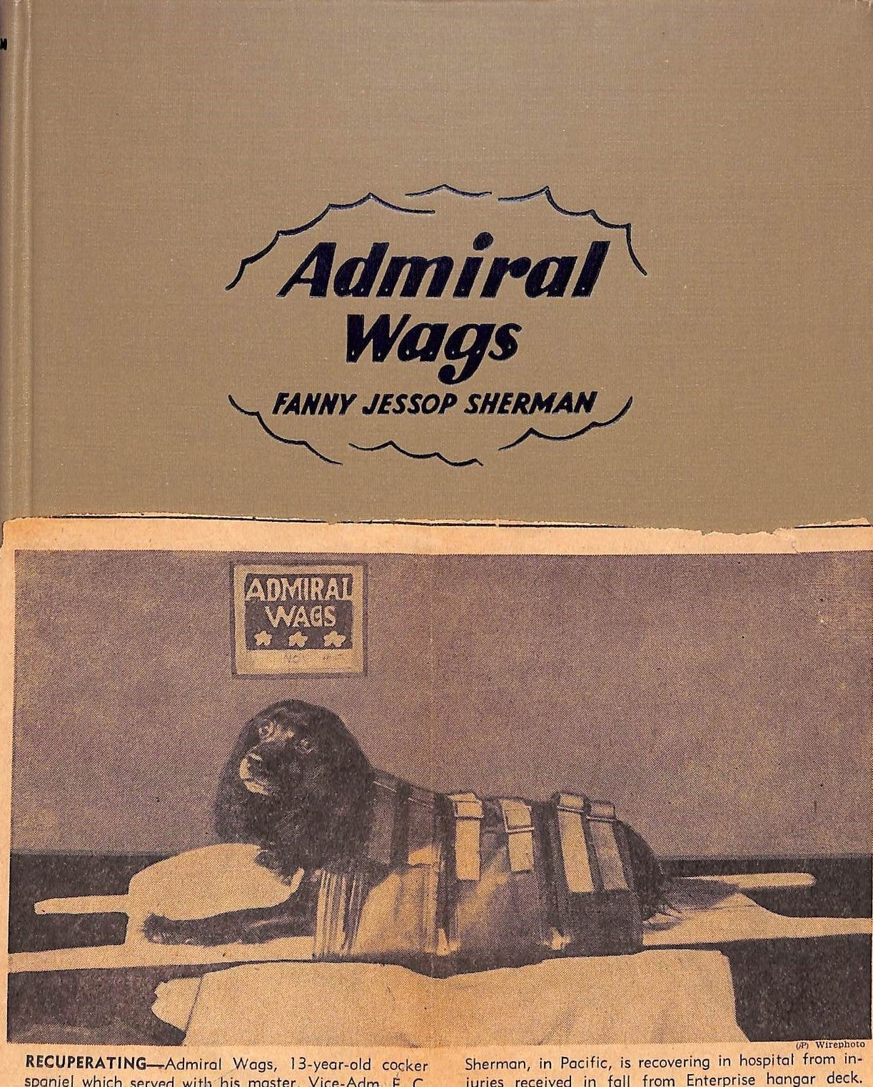 "Admiral Wags Of The U.S.S. Lexington" 1944 SHERMAN, Fanny Jessop (SOLD)