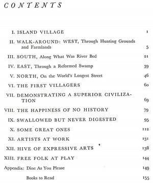 "Greenwich Village: Today & Yesterday" 1949 LANIER, Henry W.