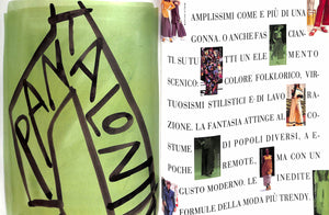"Vogue: Supplemento Al N. 465 Di Vogue Italia Gennaio" 1989 (SOLD)