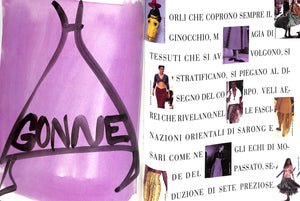 "Vogue: Supplemento Al N. 465 Di Vogue Italia Gennaio" 1989 (SOLD)