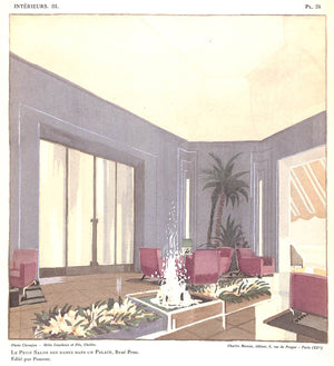 "Interieurs Au Salon Des Artistes Decorateurs" 1927 PROU, Rene