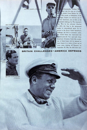 "The British Challenge Town & Country" Magazine Sept. 1958 (SOLD)