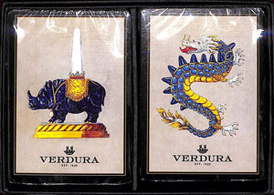 "Verdura Twin Sealed Deck Of Boxed Playing Cards" (SOLD)