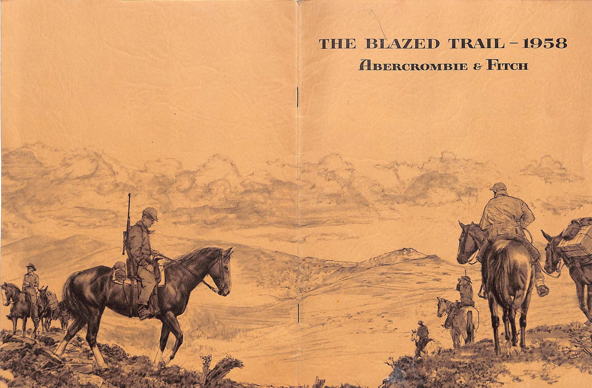 Abercrombie & Fitch The Blazed Trail 1958
