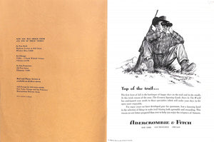 Abercrombie & Fitch The Blazed Trail 1958 Catalog