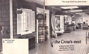 "Abercrombie & Fitch The Crow's-Nest" 1969 Catalog