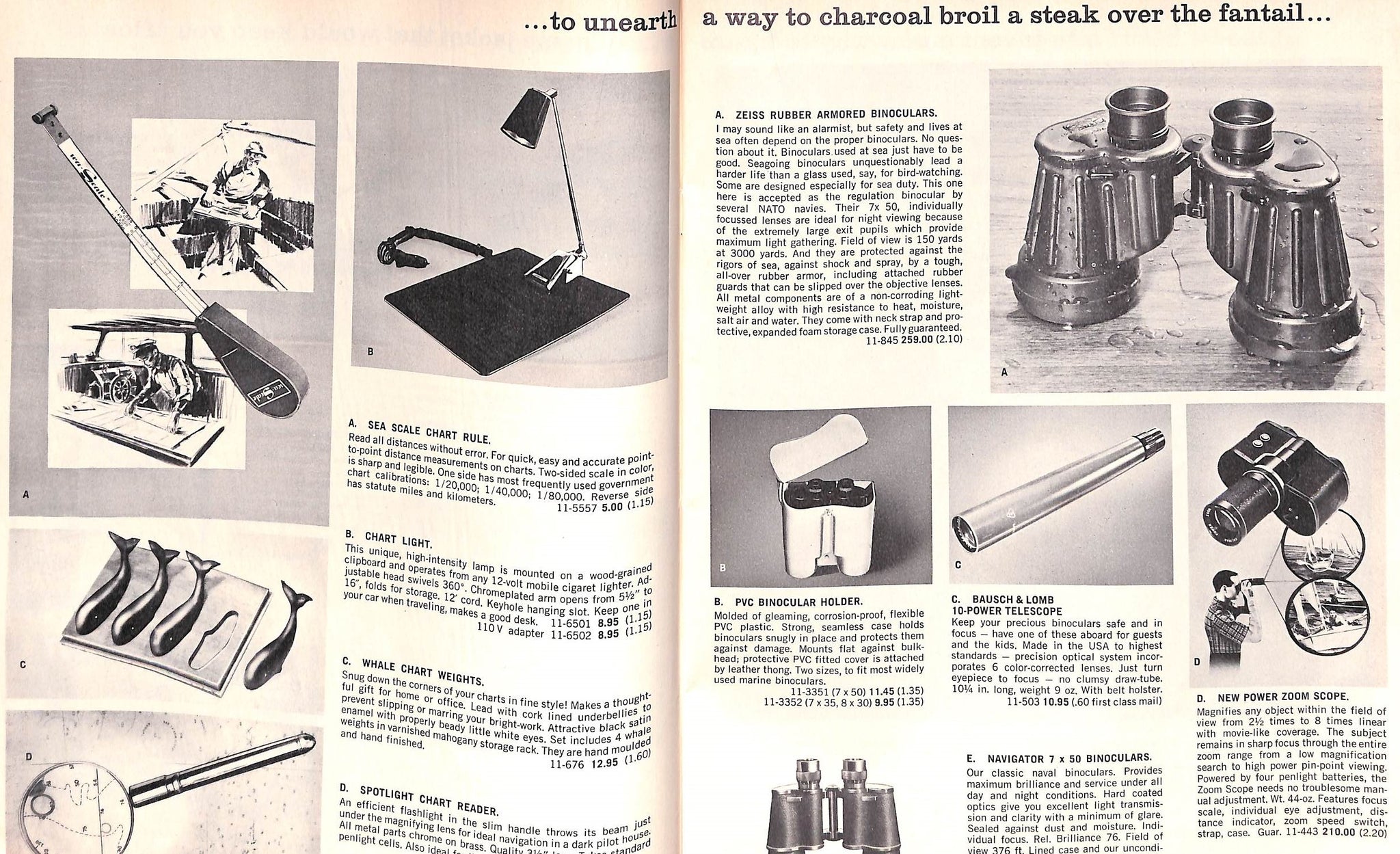 "Abercrombie & Fitch The Crow'sNest" 1969 Catalog