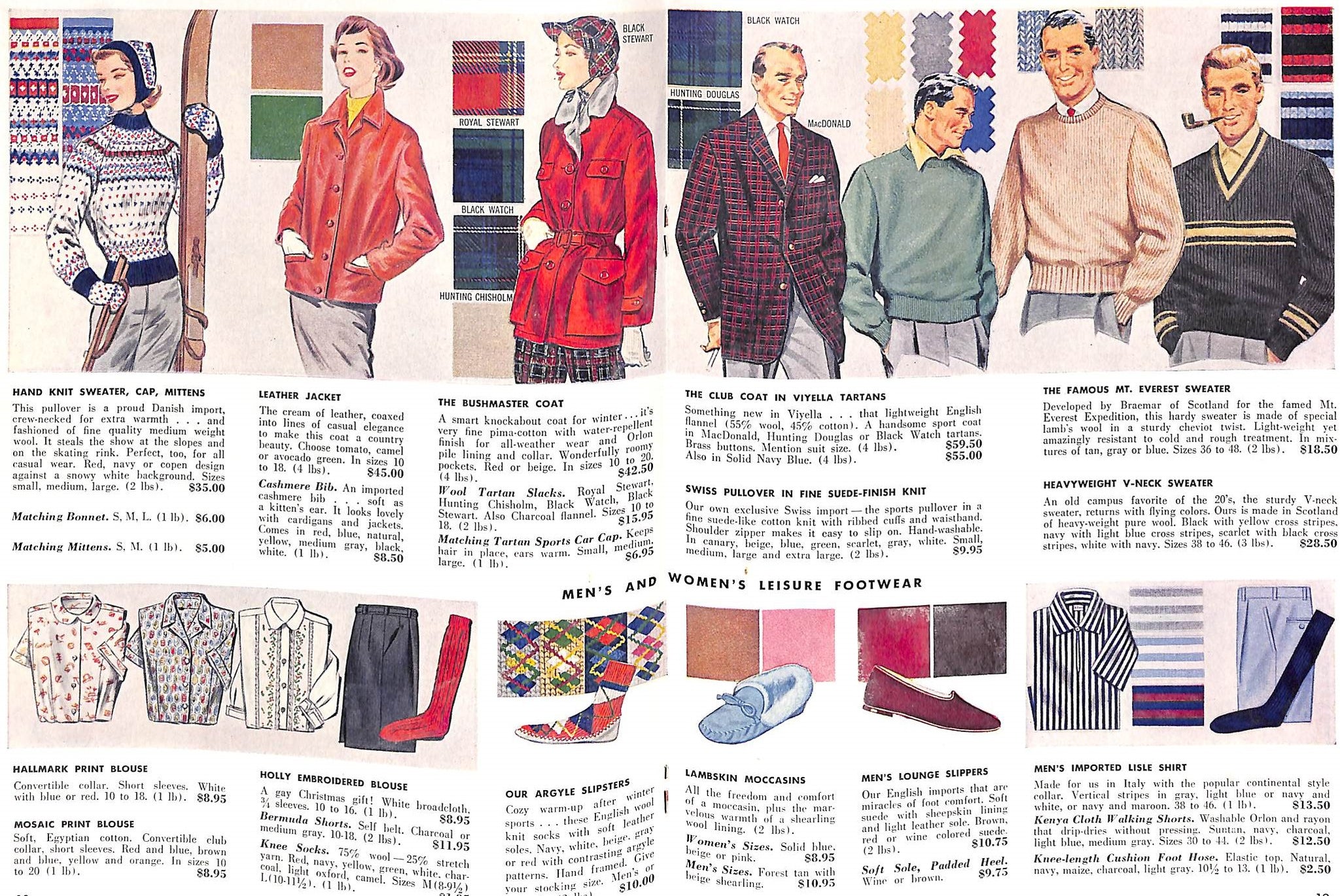 "Abercrombie & Fitch The 1956 Christmas Trail Catalog"