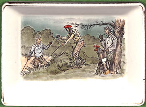"The Golfers" by Paul Brown for Brooks Brothers Ceramic Tray