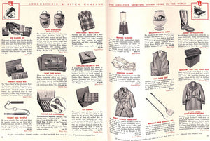 "Abercrombie & Fitch The Christmas Trail" 1942 Holiday Catalog