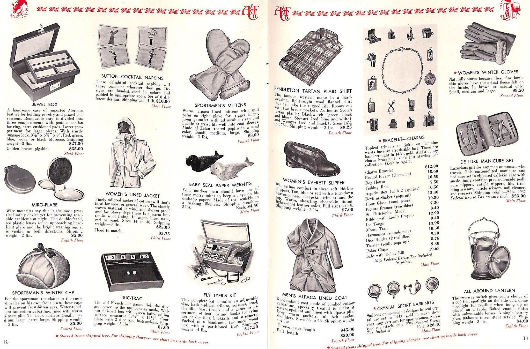 "Abercrombie & Fitch Christmas Catalog" 1946