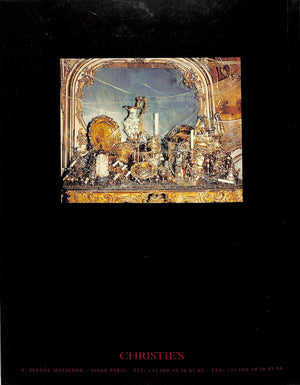 "Bel Ameublement Provenant Des Collections De Valerian Rybar Et Jean-Francois Daigre" 2003 Christie's (SOLD)