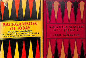 "Backgammon of Today" 1930 by John Longacre