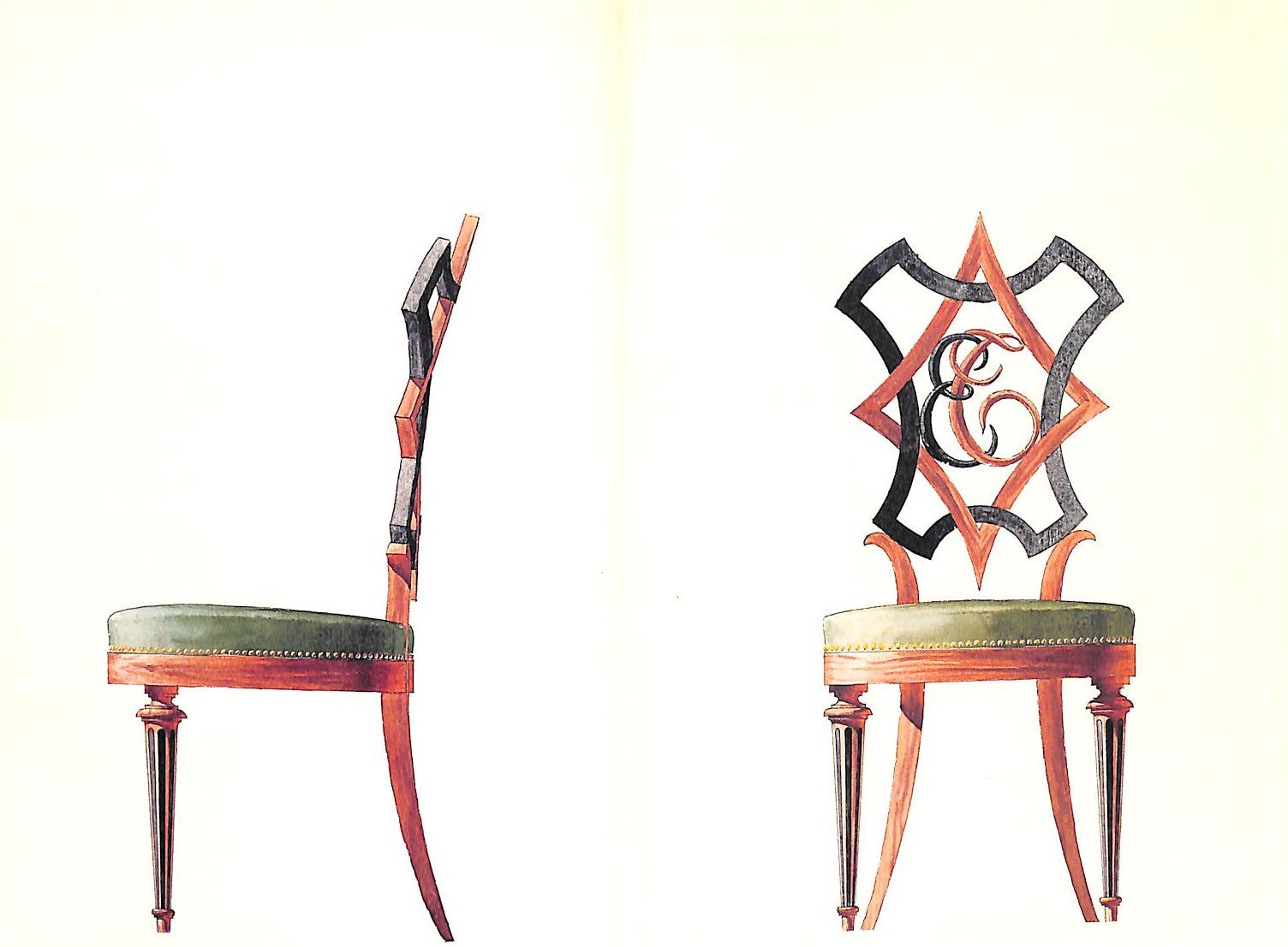 "Sieges d'Emilio Terry Projets" 1996 (SOLD)