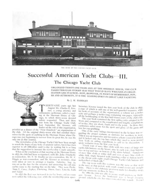 "Yachting Magazine Vol. I" Jan-June 1907