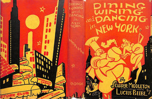 "Dining Wining And Dancing In New York" 1938 MIDDLETON, Scudder