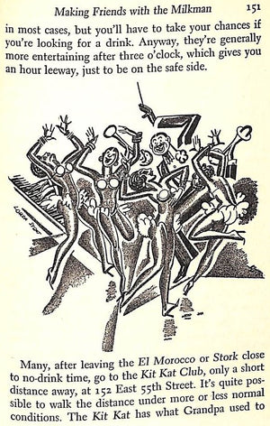 "Dining Wining And Dancing In New York" 1938 MIDDLETON, Scudder