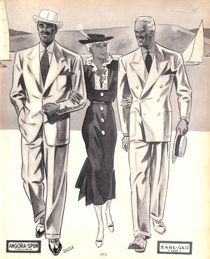 "Apparel Arts Fifth Anniversary" 1936 (SOLD)