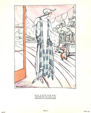 "Styl: Blätter Für Mode Und Die Angenehmen Dinge Des Lebens" Heft 3/ April 1922