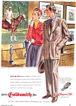 "Men's Wear" February 10, 1950 (SOLD)