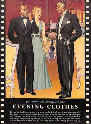 "Fall Fashions for Men" Produced by Hart Schaffner & Marx c.1930s