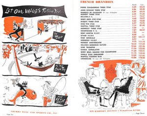 "To A Gay And Festive Summer" 1949 Catalog of Wines and Spirits
