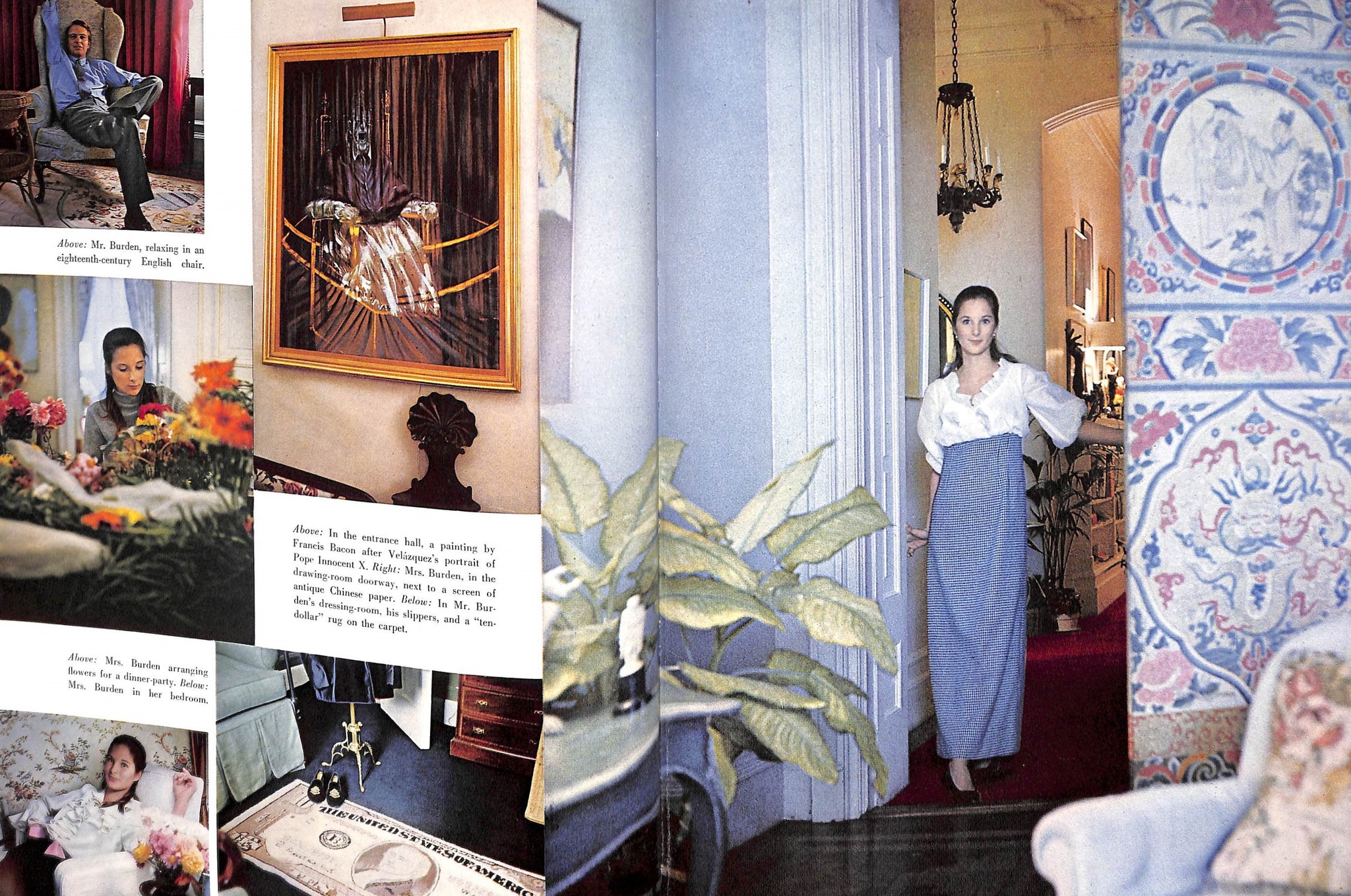 "Vogue's Book Of Houses, Gardens, People" 1968 LAWFORD, Valentine [text by]