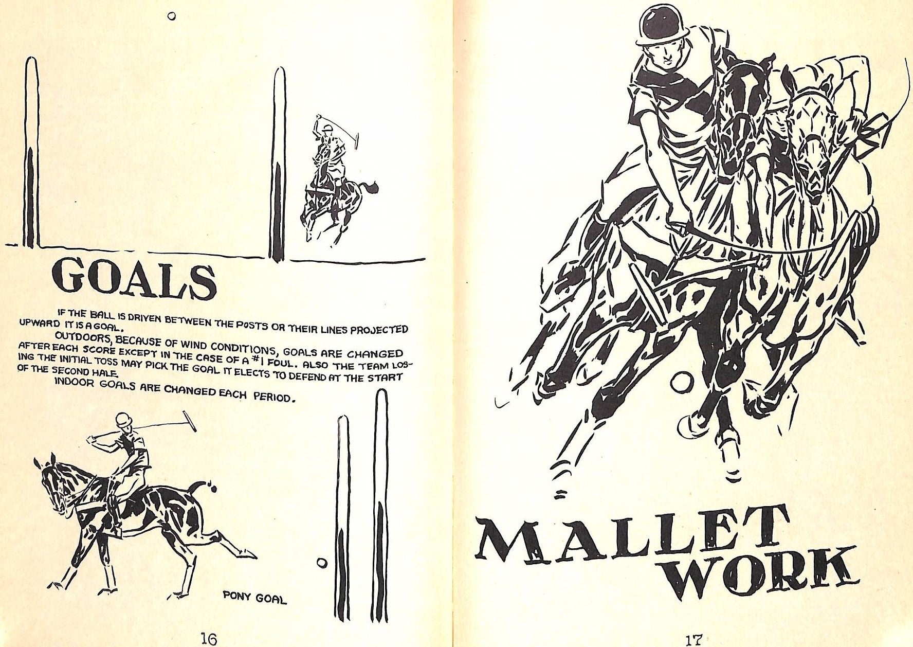 "Polo" 1949 by BROWN, Paul (SOLD)