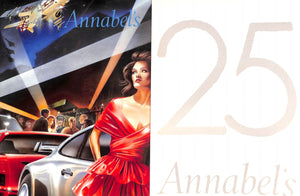 "Annabel's Mayfair 25th Anniversary 1963-1988 Member's Book" (SOLD)