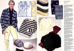 "Brooks Brothers Spring 1982 Catalog" (SOLD)