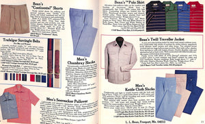 "L.L. Bean Catalog" Spring 1982
