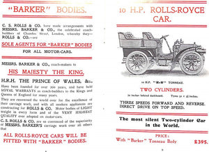 "The New All-British Motor-Car: C.S. Rolls & Co."