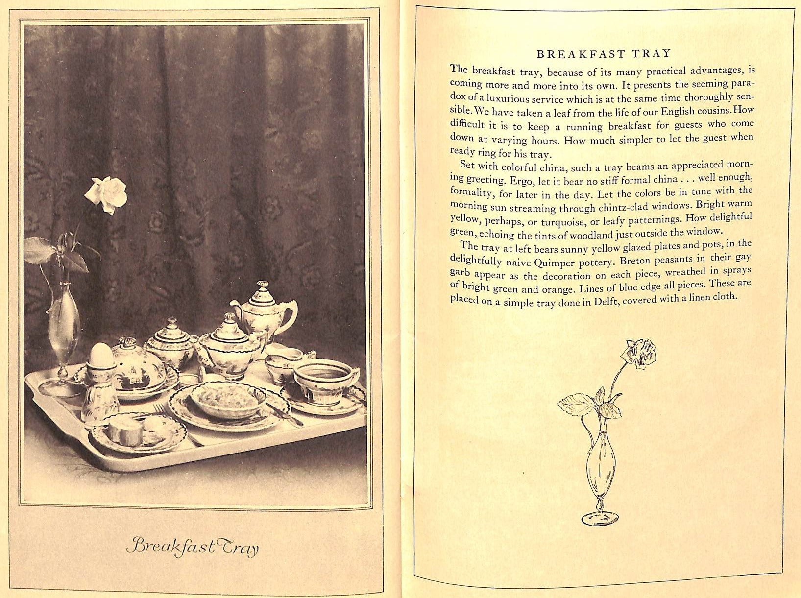"The Gracious Art of Dining" Mrs. John Alexander King