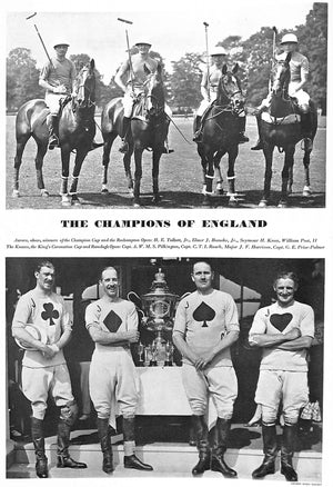 "Polo: The Magazine For Horsemen" August 1934