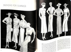 "Vogue June 1, 1935 w/ Christian Berard Cover"