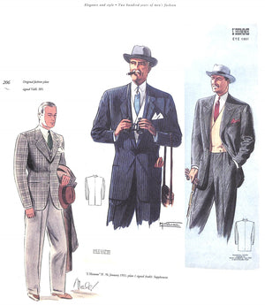 "Elegance and Style: Two Hundred Years of Men's Fashions" de BUZZACCARINI, Vittoria