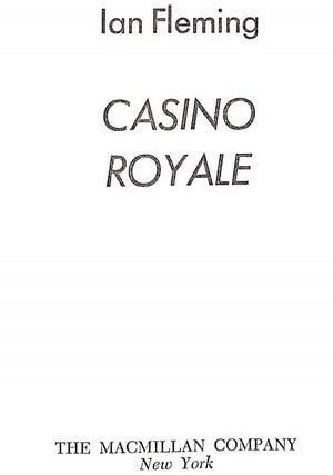 "Casino Royale" 1966 FLEMING, Ian