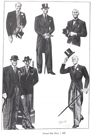 "Esquire's Encyclopedia Of 20th Century Men's Fashions" SCHOEFFLER, O.E. and GALE, William
