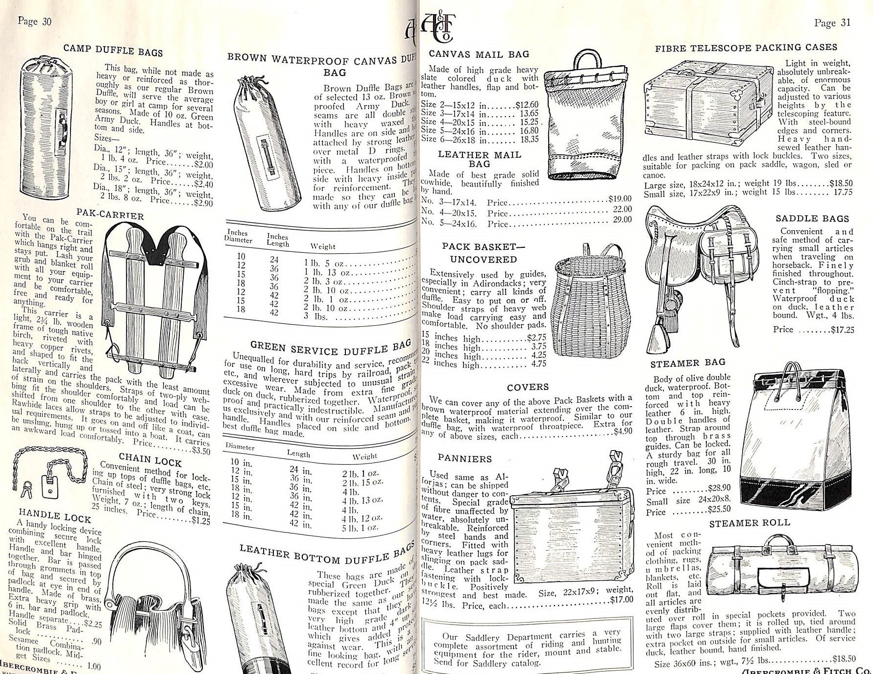 "Abercrombie & Fitch Sporting Goods Catalog" 1935