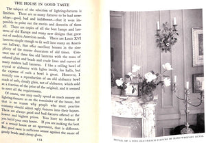 "The House In Good Taste" 1914 De WOLFE, Elsie (SOLD)