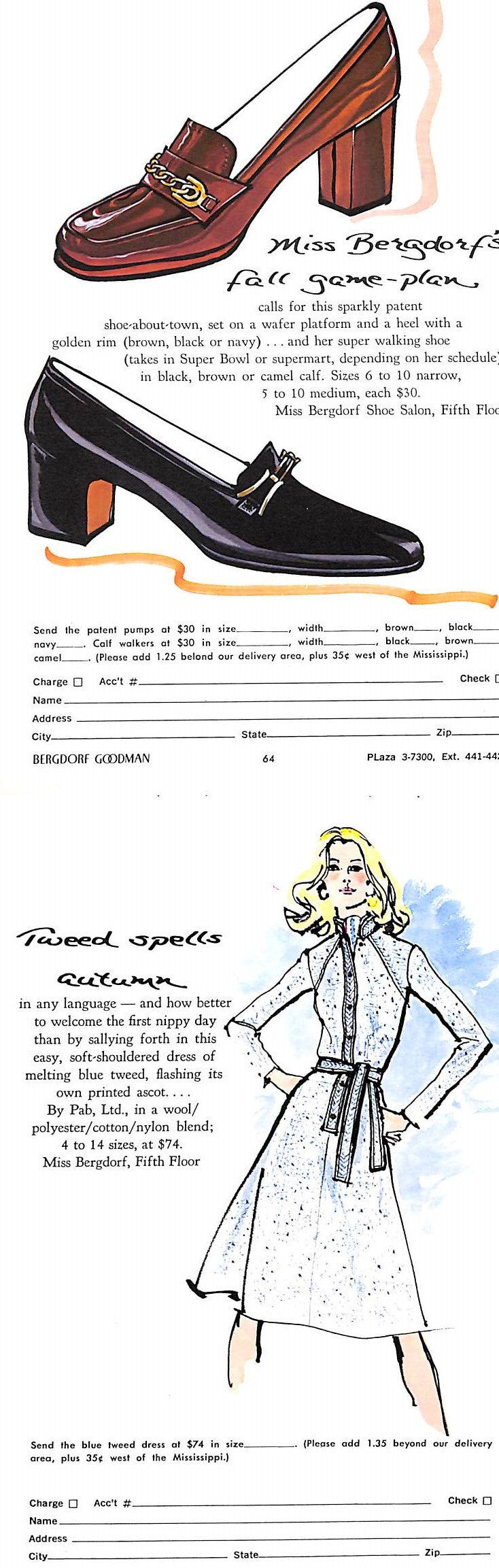 "Bergdorf Goodman Fall 1974"