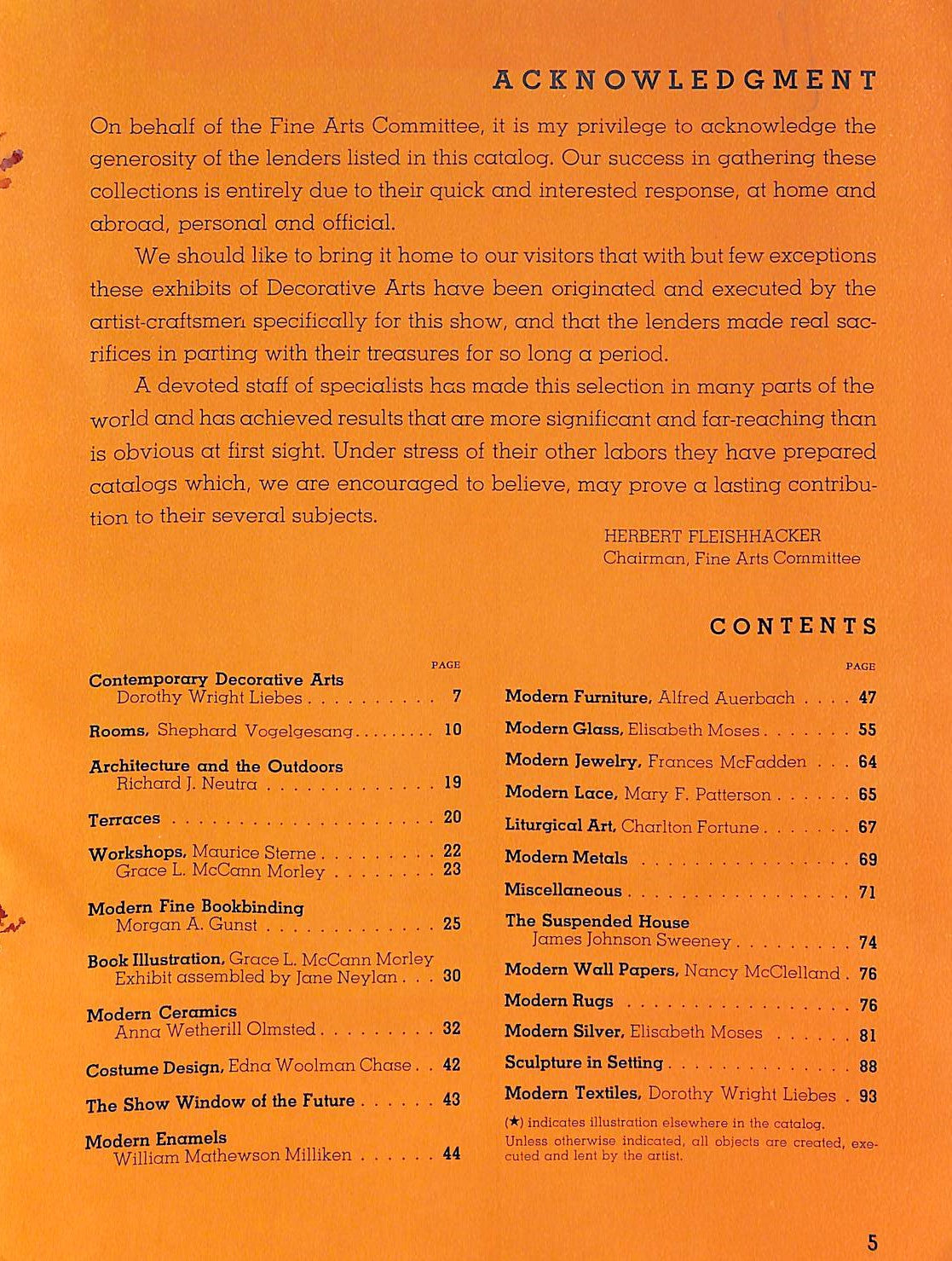 "Decorative Arts: Official Catalog Golden Gate International Exposition 1939"