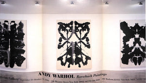 "Andy Warhol Rorschach Paintings" 1996