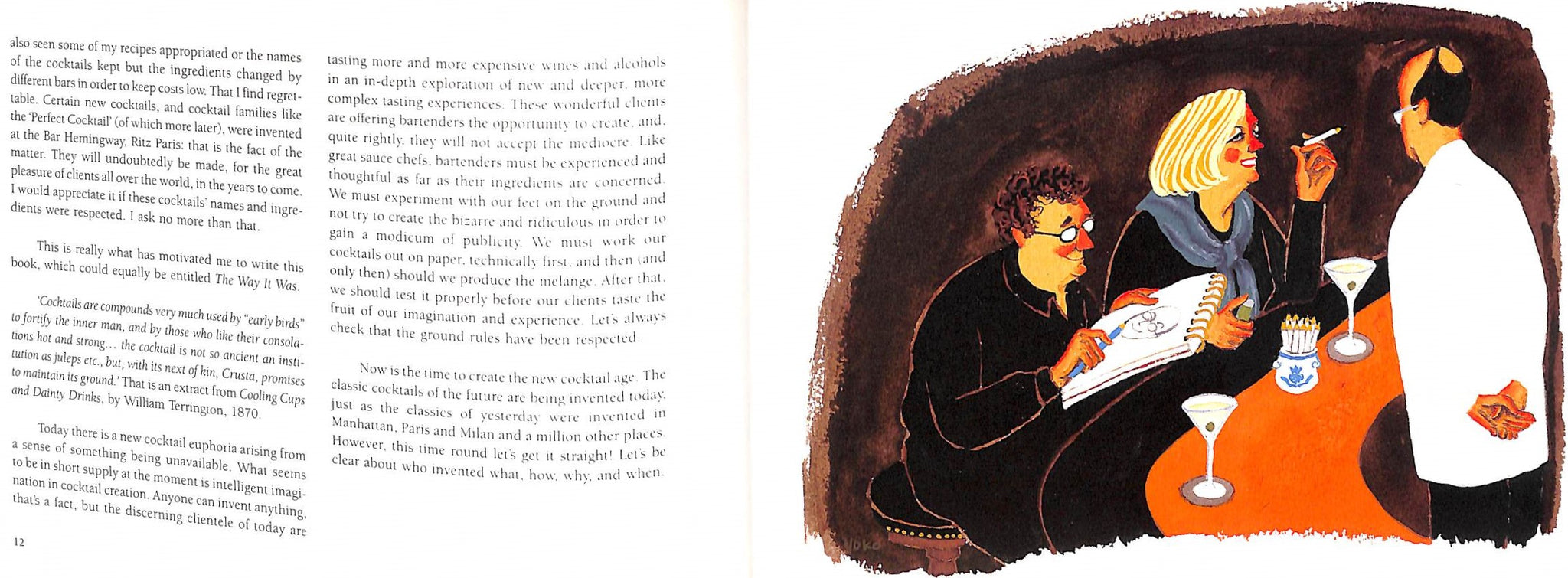 "The Cocktails of the Ritz Paris" Colin Peter Field (SOLD)