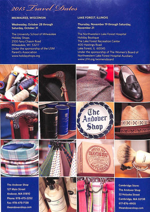 The Andover Shop: 2015-2016 Catalog (SOLD)